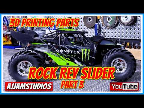 Losi Rock Rey - 3d Printing Parts