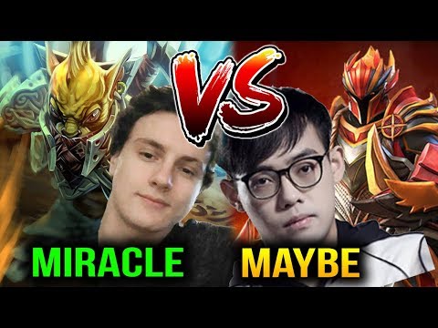 Miracle- BH Roaming VS LGD.Maybe DK Mid Carry Dota 2