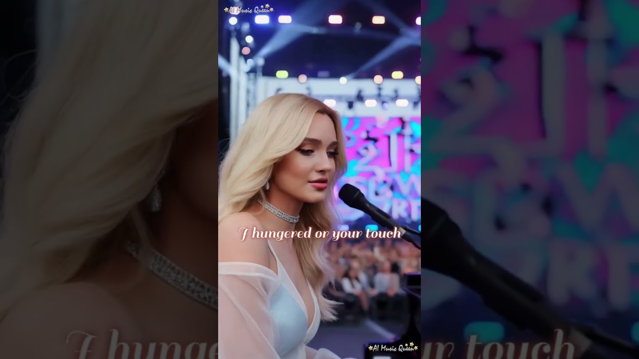 Unchained Melody - Lyrics - Lucy Thomas #englishsongs #masonmusic #classiccovers #AIMusicQueen