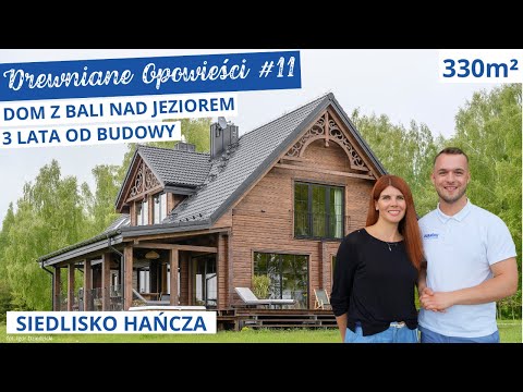 Dom z bali, w którym Czas Zwalnia | Drewniane Opowieści #11 – Siedlisko Hańcza, Suwalszczyzna 🏡