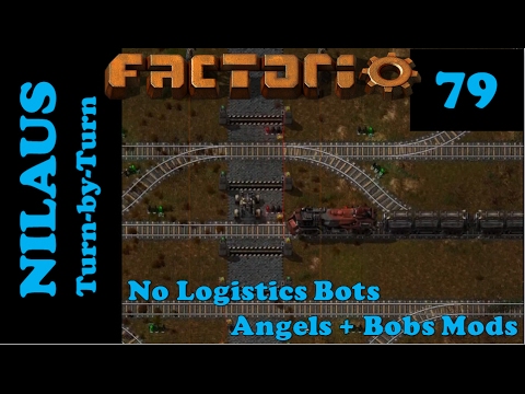 Factorio S6E79 - Simple safe rail crossing