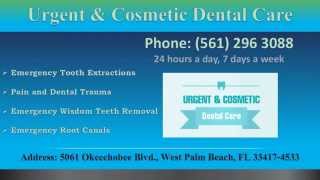 preview picture of video '24 hours Emergency Dental Clinic | Dentists for Cypress Lakes, Palm Beach County, Fl'