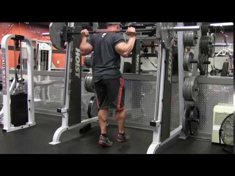 Smith Machine Single Leg Calf Raise