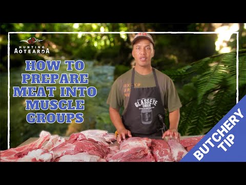 Prepare meat into muscle groups - Hunting Aotearoa Tip - Part 7
