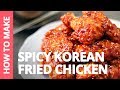 How To Make Spicy Korean Fried Chicken 닭강정 Dakgangjeong Recipe By Plated Asia