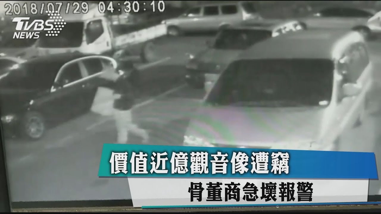 價值近億觀音像遭竊　骨董商急壞報警