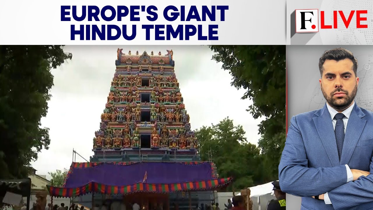 Germany: One of Europe's Largest Hindu Temples Opens in Berlin | Firstpost Live