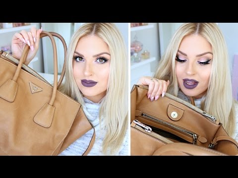 Whats In My Prada Bag?! ♡ Botox, Lube, Hairy Lashes & More! Video
