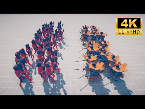 CLUBBERS vs ALL FARMER UNITS | TABS | 4K Gameplay