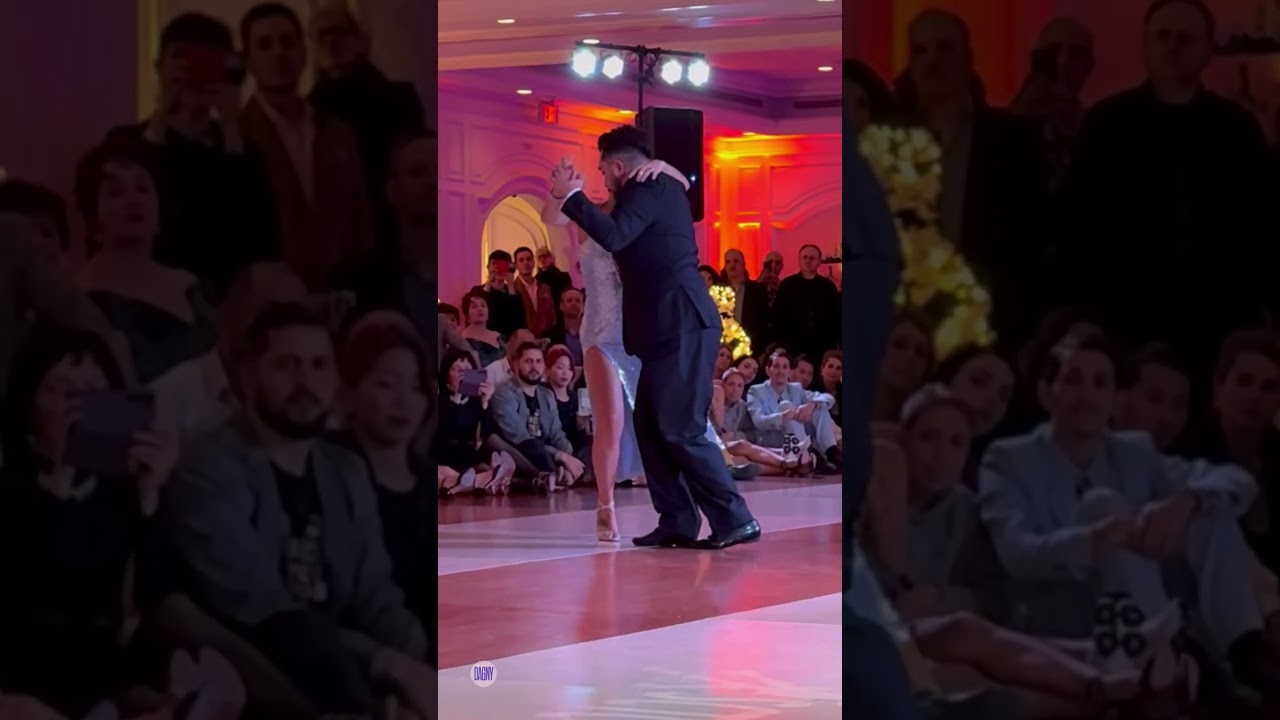 Video thumbnail for Clarisa Aragón & Jonathan Saavedra tango to “Mimosa” by Francisco Canaro at SoCal 6/8