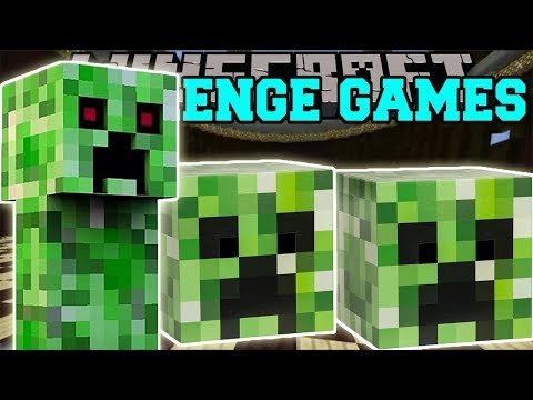 PopularMMOs Pat and Jen Minecraft FAT CREEPER CHALLENGE GAMES - Lucky Block Mod - Mini-Game