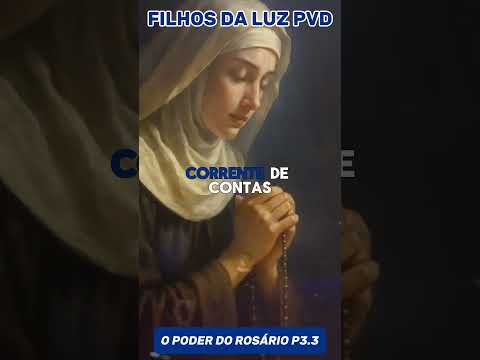 Desde sempre, o Rosário é uma arma poderosa. 03-  #filhosdaluzpvd #mensagensdivinas
