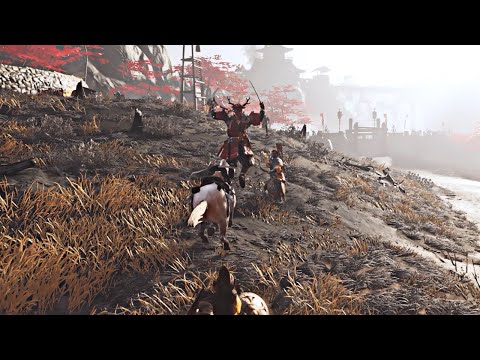 Ghost of Tsushima - The Great Assault on Shimura Castle // Siege Battle