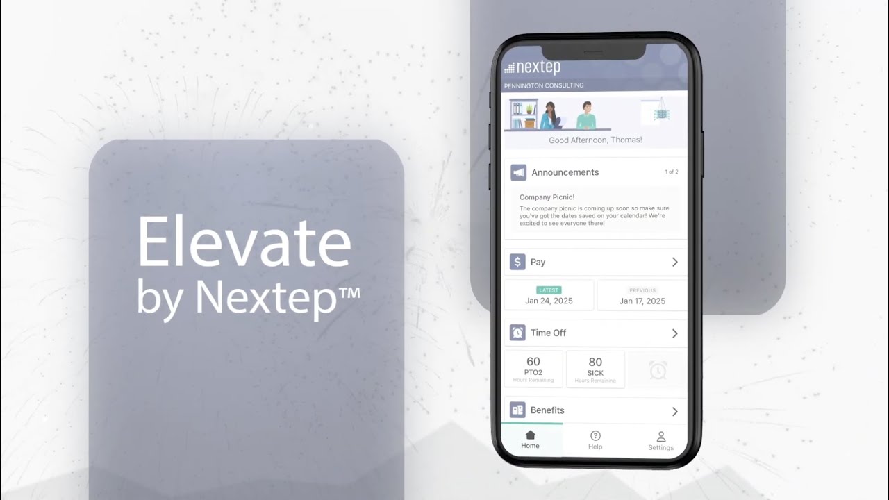 Elevate by Nextep™ Mobile App Features