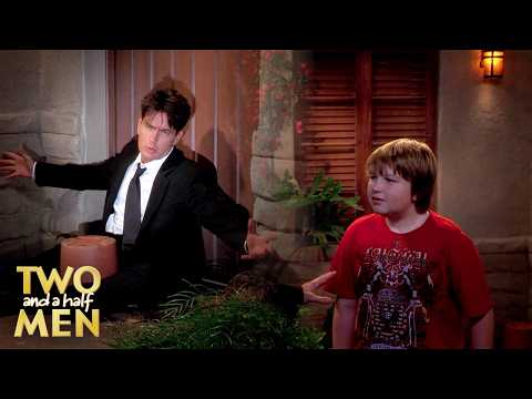 10 Minutes of Jake and Charlie Getting in Trouble | Two and a Half Men