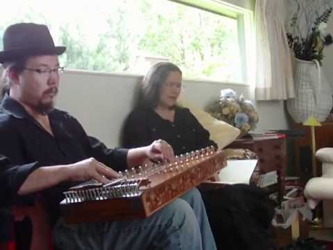 eyvind kang and jessika kenney play an old sundanese music for jessika's mother.