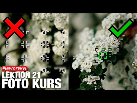 SCHARFE FOTOS? 📸 Stell deine Kamera so ein | Jaworskyj Foto Kurs 📷Lektion 21