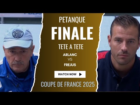 2025 French Petanque Cup Final - FAZZINO vs ROCHER, a titanic duel!!
