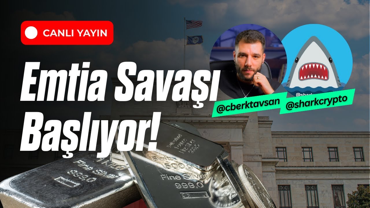 2026’da emtia, kripto ve piyasalar nasıl şekillenecek? | Berk Tavşan & sharkcrypto