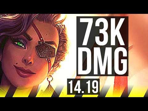 SAMIRA & Lulu vs ASHE & Pyke (ADC) | 73k DMG, 600+ games | EUW Master | 14.19