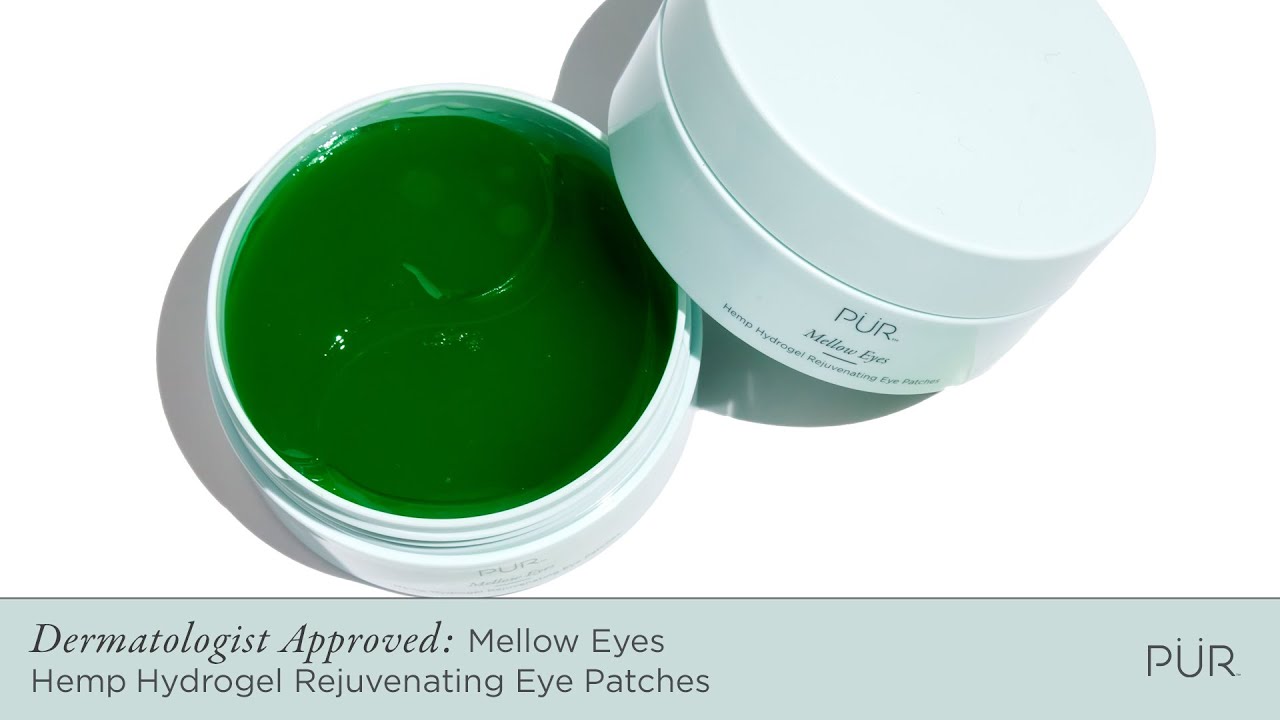 Dermatologist Approved: Mellow Eyes Hemp Hydrogel Rejuvenating Eye Patches
