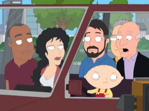 Family Guy - Stewie and Star Trek Cast