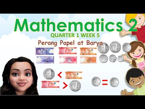 MATHEMATICS 2 QUARTER 1 WEEK 5 || COUNTING AND COMPARING MONEY || MAESTRAmo