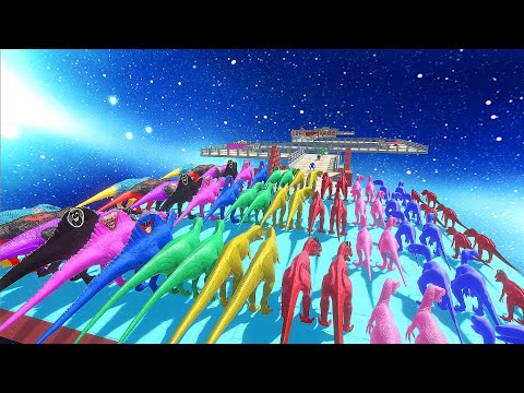 STRONGEST ANIMAL COLOR CHAMPIONSHIP #5 - Animal Revolt Battle Simulator