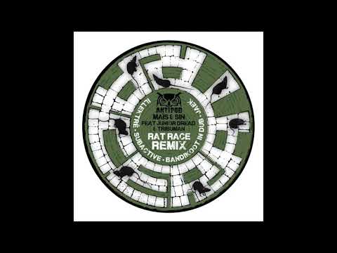 RAT RACE REMIX EP "Junior Dread, Subactive, Illektré, Bandikoot in Dub, Jaek, Tribuman, Maïs & Sin"