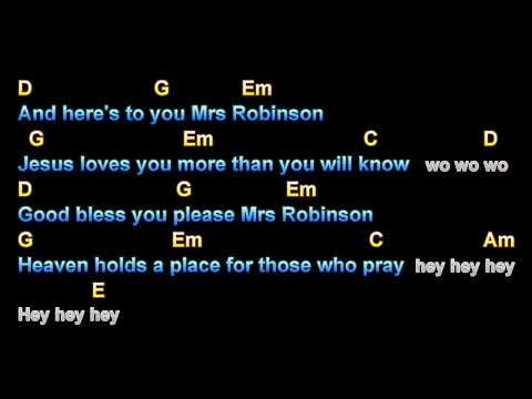 Mrs Robinson, Simon & Garfunkel