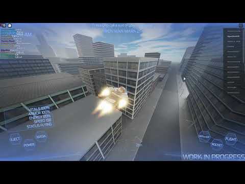 Roblox which mark can fly to space in Iron Man Simulator 2