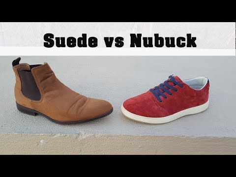 Suede vs Nubuck