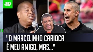 Marcelinho mete o pau em Sylvinho, e Vampeta dispara: “É meu amigo, mas…”