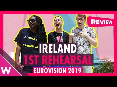 Ireland First Rehearsal: Sarah McTernan "22" @ Eurovision 2019 (Reaction) | wiwibloggs