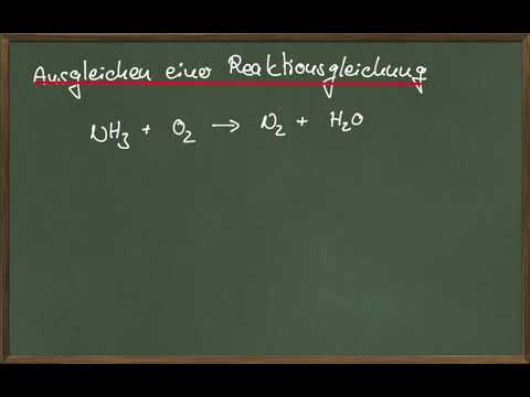 Ausgleichen von Reaktionsgleichungen