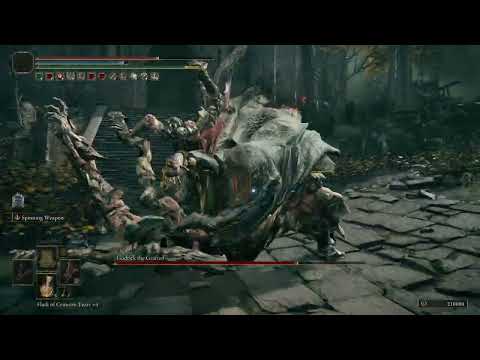 Elden Ring Ascended mod (nightmare). My Attempt on Godrick The Grafted