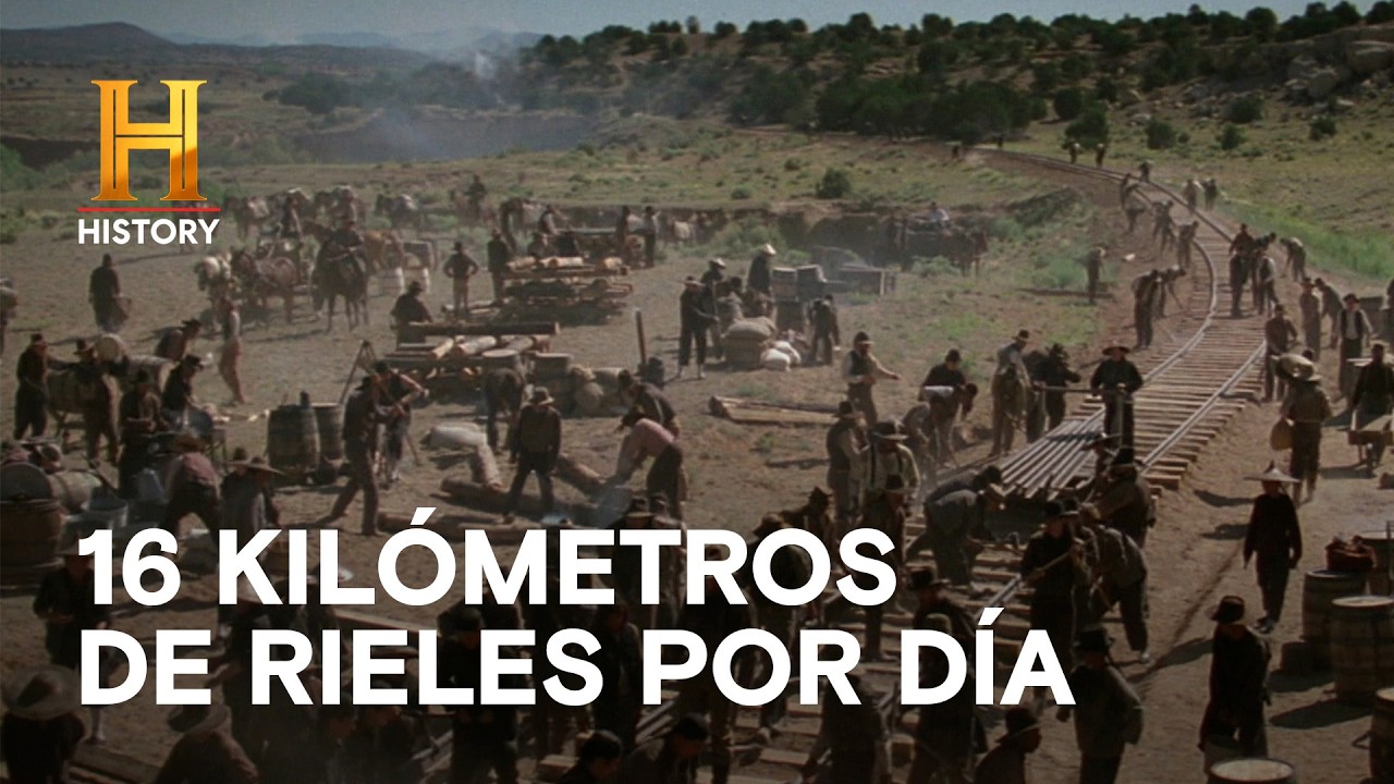 CÓMO CONSTRUIR UN FERROCARRIL EN TIEMPO RECORD - GIGANTES DE LA INGENIERÍA