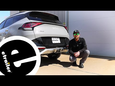 How to Install: etrailer Trailer Hitch Receiver on your 2024 Kia Sportage