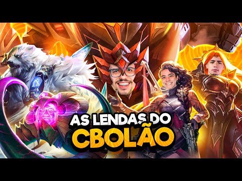 O INÍCIO DO SONHO DAS LENDAS DO COMPETITIVO NO CBOLÃO!