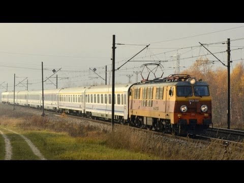 Pomarańcza EP09-046 z EIC Sawa na CMK (160 km/h)