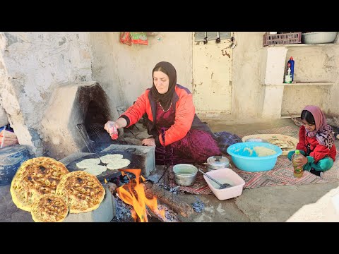 The pure peace of living in the mountains, baking delicious local bread