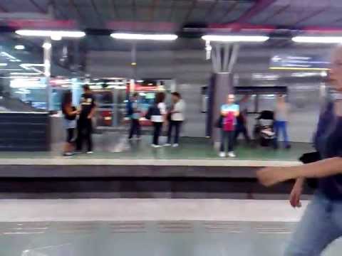 Tunnelbana station in Stockholm