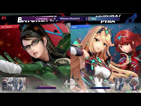 Lumeckos (Bayonetta) vs Looj (Pyra/Mythra) - Orbitar 95 - Winners Round 3