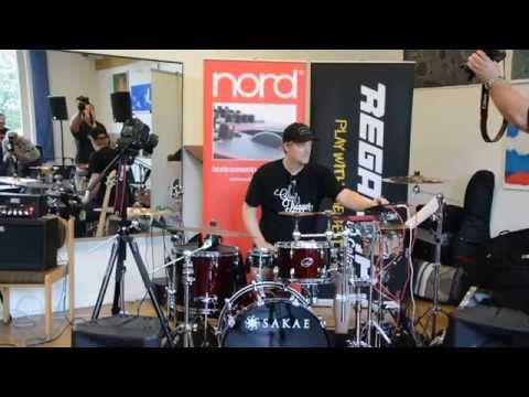 Marcel Bach auf dem 4-Edrum Treffen in Langenfeld