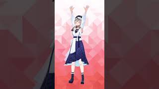沙花叉クロヱ ホロリー Blue Journey衣装 色んなポーズ