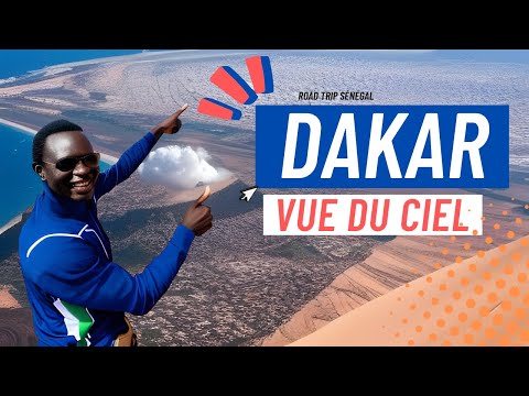 Dakar : Une Symphonie C&eacute;leste vue du Ciel