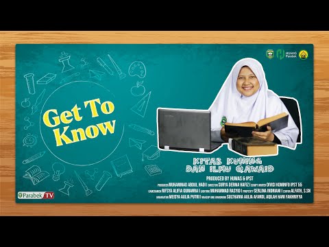 [GET TO KNOW] KITAB KUNING DAN ILMU QAWAID