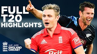 Incredible T20 Goes Down To The Final Ball! | England v New Zealand HIGHLIGHTS - Oval 2013