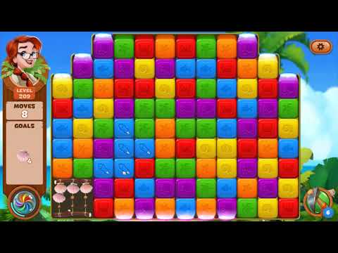 Lost Island: Blast Adventure - Level 209 (No Boosters) HD