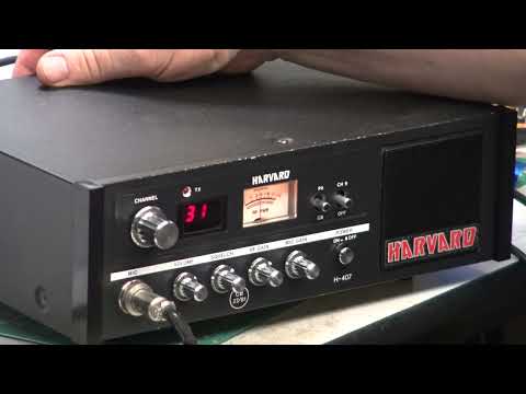 Harvard H407 CB27/81 UK FM CB radio - On The Air test